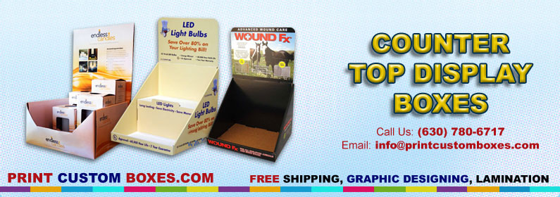 counter top display boxes