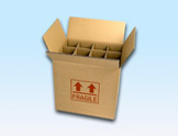 affordable cardboard bottle boxes
