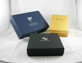 white gift boxes