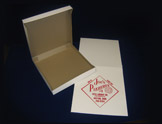corrugated pizza boxes